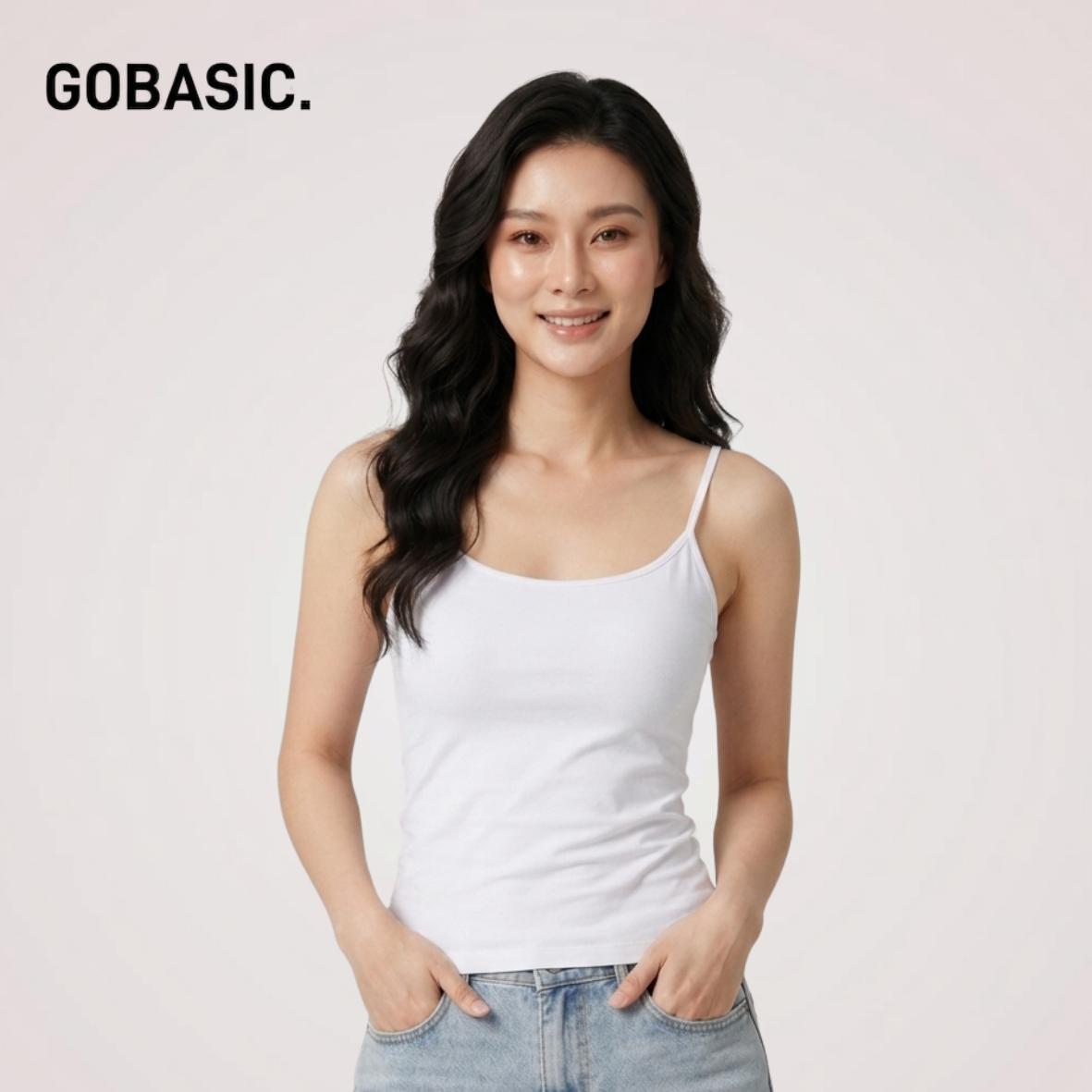 Singlet Tank Top (No Bra Pad)