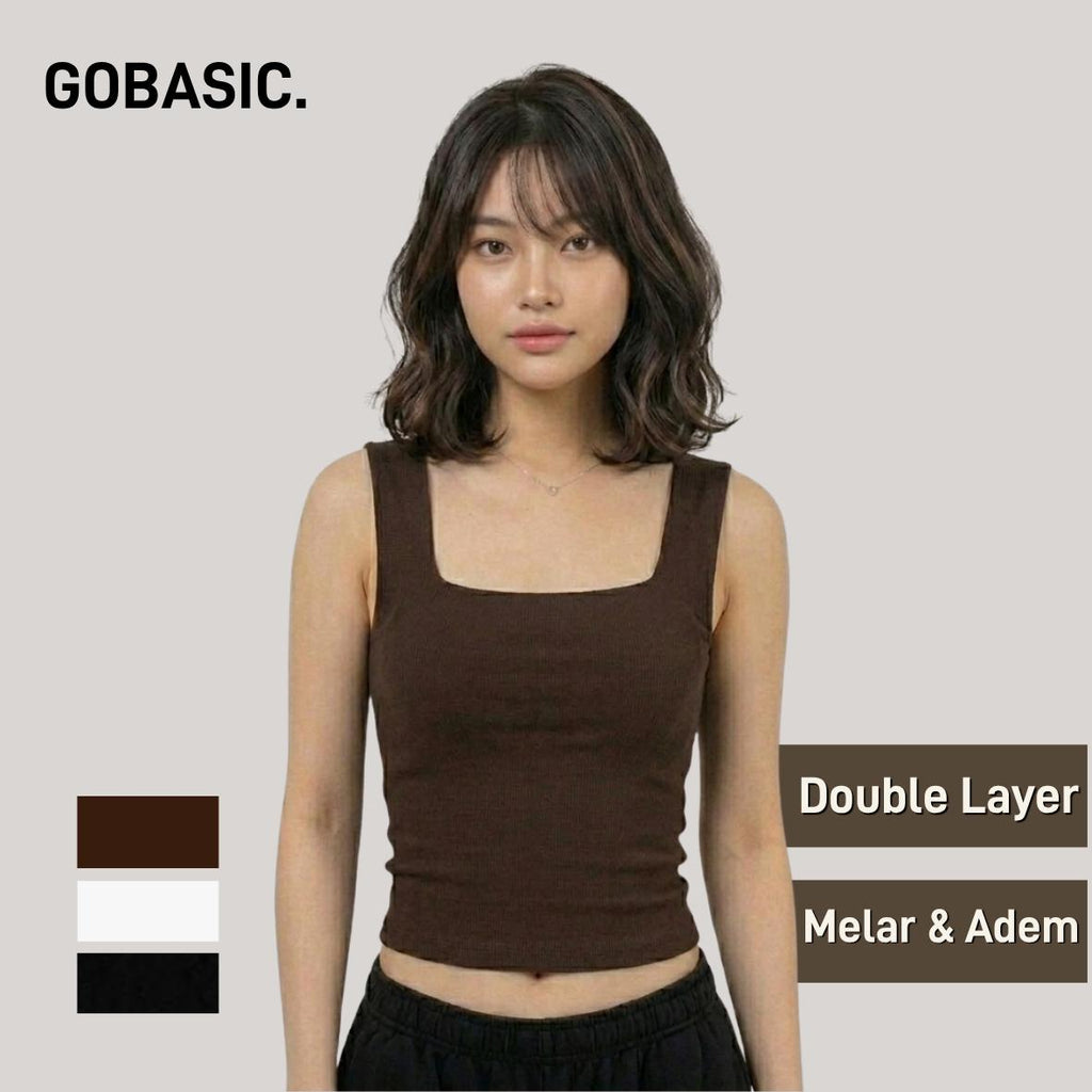 Tank Top Crop Square